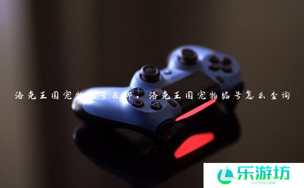 洛克王国宠物编号在哪，洛克王国宠物编号怎么查询