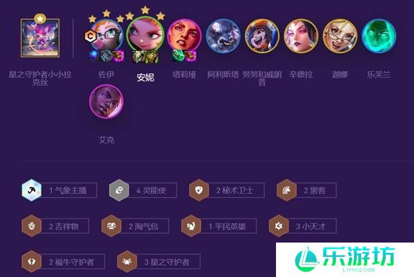 云顶之弈灵能佐伊阵容搭配攻略