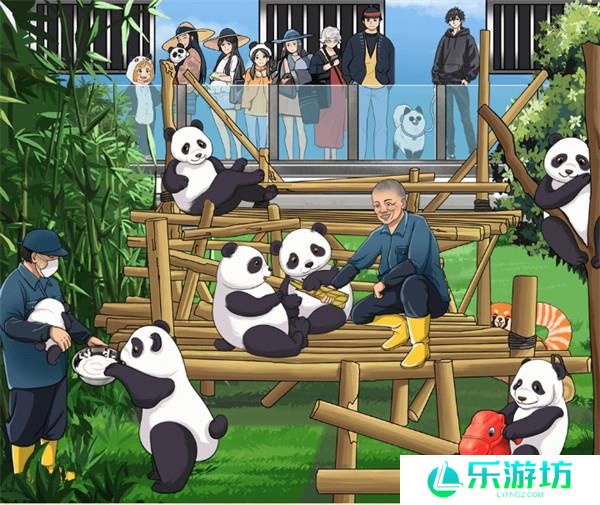 就挺秃然的熊猫基地图文攻略 找出12只熊猫