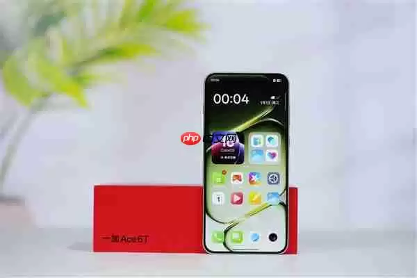 全球首发第五代骁龙8！一加Ace 6T图赏