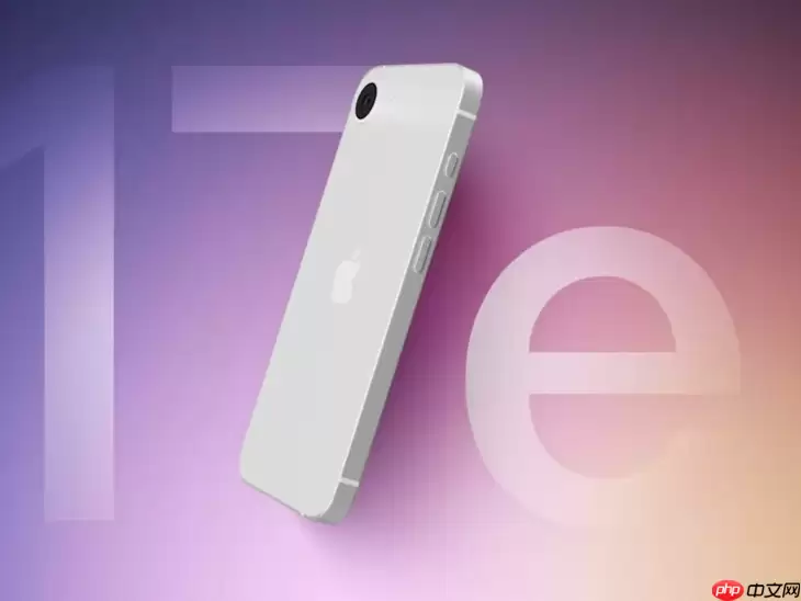 等等党的胜利 iPhone 17e前摄将配备1800万像素摄像头