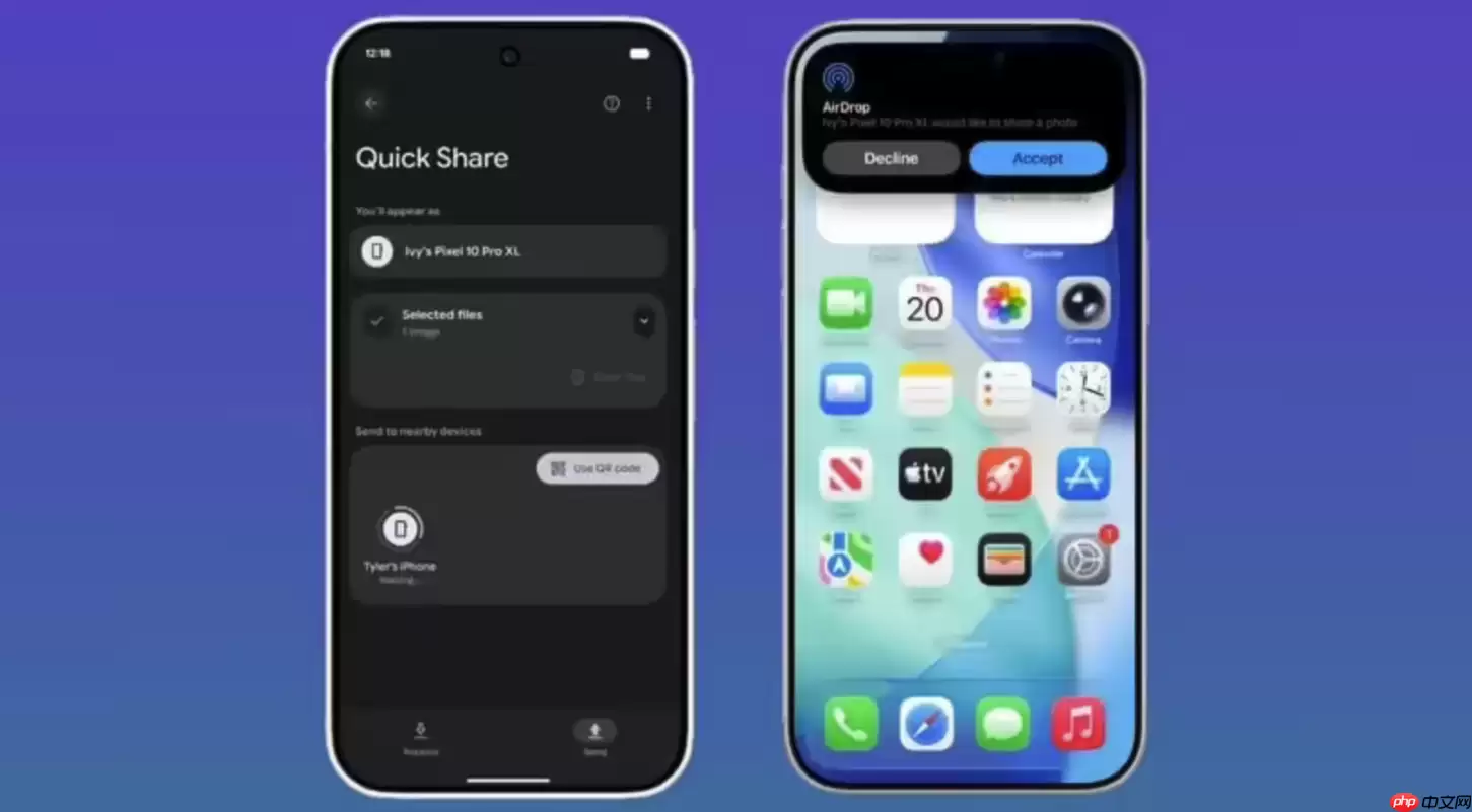 原生安卓与iOS互通！谷歌攻克苹果隔空投送壁垒