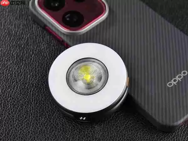 OPPO哈苏磁吸闪补光环灯上手：199元闭眼入