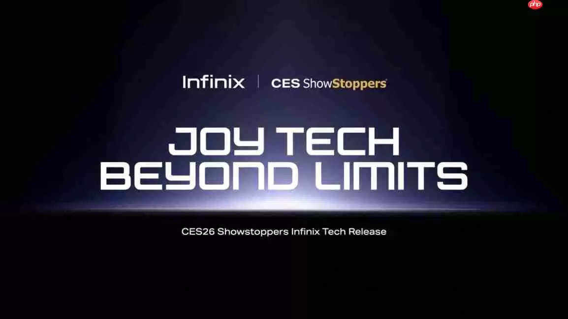 突破信号桎梏！Infinix NOTE 60系列CES 2026首发消费级全球卫星通话，液冷+磁吸黑科技加持