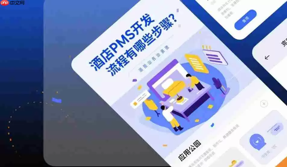 完整的酒店PMS开发流程有哪些步骤?