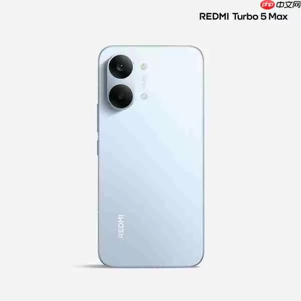 REDMI官宣Turbo 5 Max&ldquo;海风蓝&rdquo;新色 采用金属跑道Deco