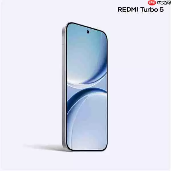 REDMI Turbo 5外观揭晓：6.59英寸黄金中尺寸！金属中框+玻璃背板