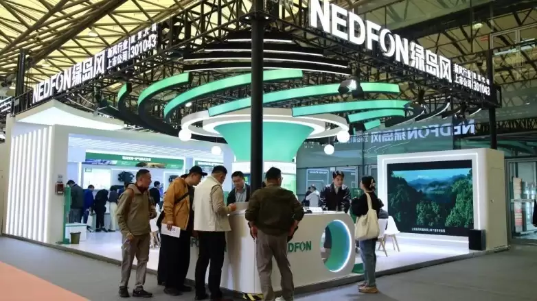 绿岛风亮相2026上海酒店展！硬核展示全场景酒店健康空气